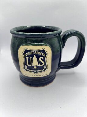 US Forest Service Sunset Hill Stoneware Mug NEW